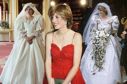 Nể phục tài tái hiện váy áo của cố công nương Diana trên màn ảnh nhỏ