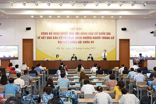 Công bố danh sách 499 người trúng cử đại biểu Quốc hội khóa XV