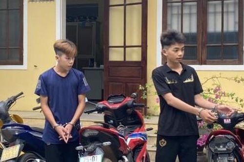 Bắt cặp đôi tuổi teen gây ra 6 vụ trộm xe máy
