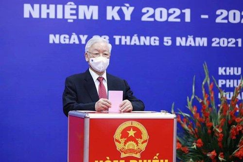 Tổng Bí thư Nguyễn Phú Trọng trúng cử đại biểu Quốc hội khóa XV