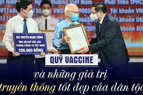 Quỹ Vaccine và những giá trị truyền thống tốt đẹp của dân tộc