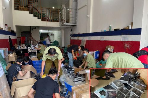 Hà Nội: Thu giữ hàng nghìn mỹ phẩm giả mạo nhãn hiệu Gucci, Boss, Levis