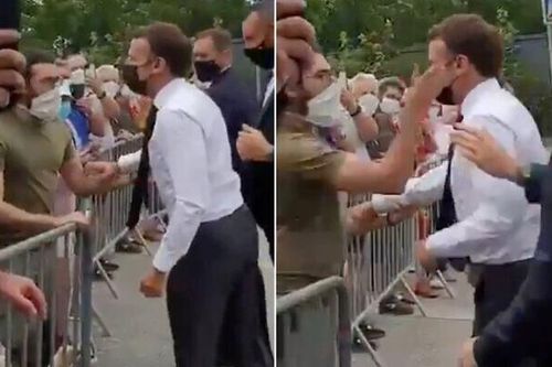 Người đàn ông tát Tổng thống Pháp Macron bị bỏ tù 4 tháng
