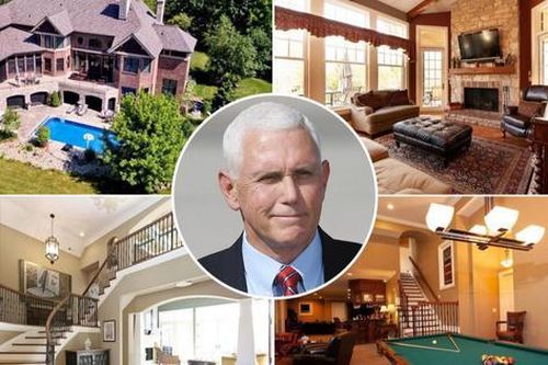 Cựu phó tổng thống Mỹ Mike Pence tậu biệt thự trị giá 1,9 triệu USD