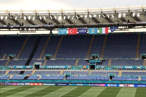 Italy thắt chặt an ninh khu vực sân Olimpico trước trận khai mạc EURO
