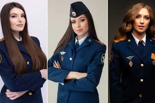 Nhan sắc bùng nổ của các người đẹp trong cuộc thi 'Hoa hậu Quản ngục Nga'