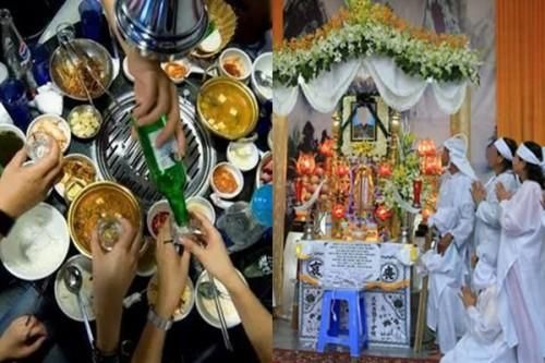 Mẹ chồng không còn, con dâu không để tang mà đi ăn chơi hát hò ầm ĩ