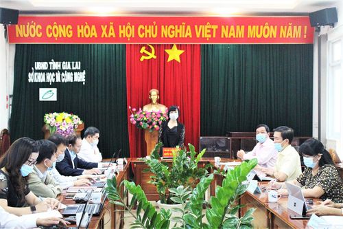 Lãnh đạo UBND tỉnh Gia Lai làm việc với Sở Khoa học và Công nghệ