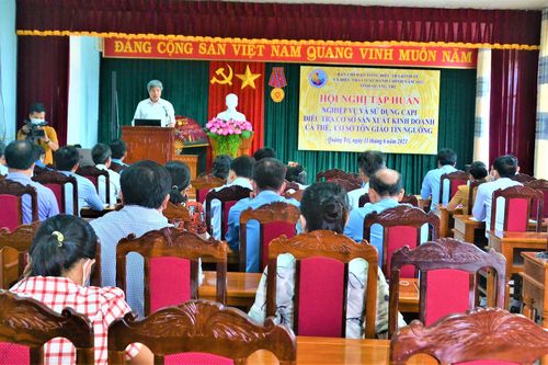 Tập huấn nghiệp vụ và sử dụng CAPI điều tra cơ sở sản xuất kinh doanh cá thể, cơ sở tôn giáo, tín ngưỡng