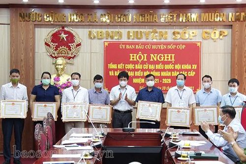 Sốp Cộp tổng kết cuộc bầu cử đại biểu Quốc hội khóa XV và đại biểu HĐND các cấp
