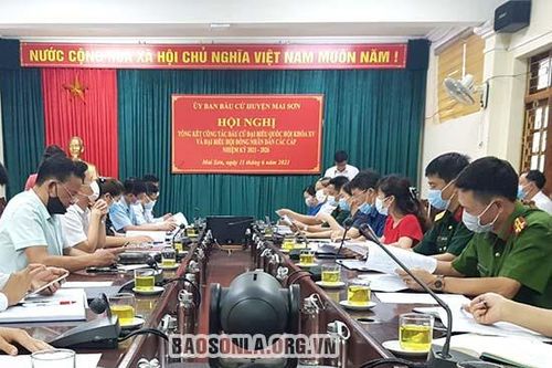 Mai Sơn tổng kết cuộc bầu cử Quốc hội khóa XV và HĐND các cấp nhiệm kỳ 2021-2026
