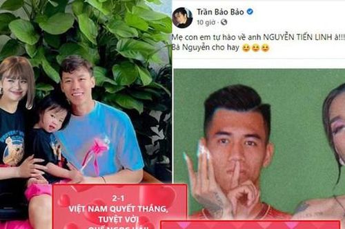 Sao Việt đua nhau 'tỏ tình' Tiến Linh, Ngọc Hải, Tấn Trường: BB Trần chế ảnh 'rớt liêm sỉ'