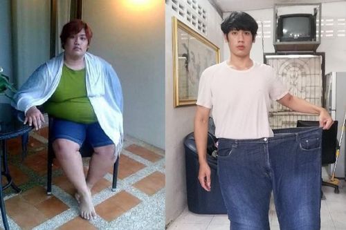 Anh chàng Thái Lan bất ngờ nổi tiếng nhờ giảm 80 kg