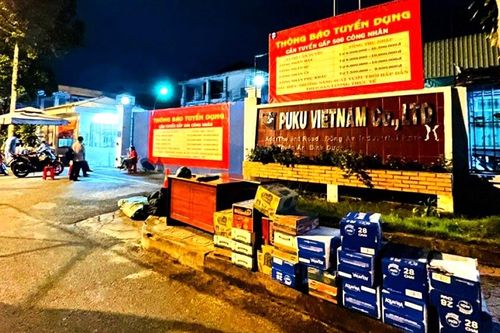 Bình Dương phong tỏa Công ty Puku Việt Nam vì có ca nhiễm nCoV