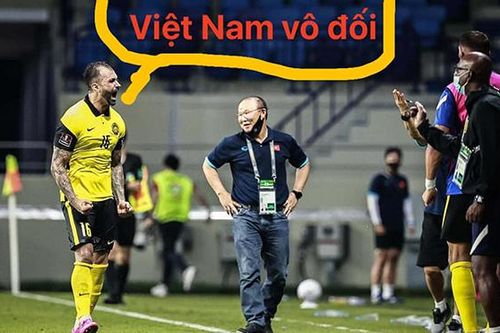 Fan Việt chế ảnh cầu thủ nhập tịch Malaysia ăn mừng thái quá khi ghi bàn