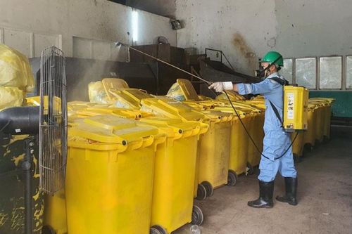 Quản lý chặt chẽ chất thải tại các khu vực cách ly tập trung