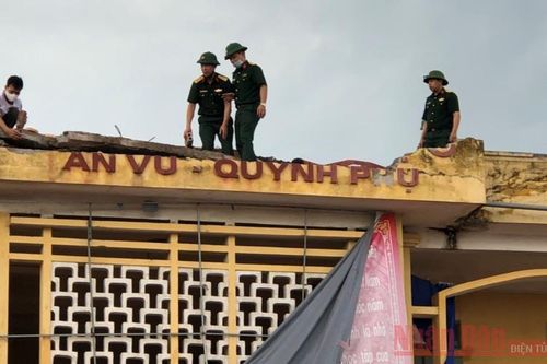 Lốc xoáy tại Thái Bình, thiệt hại nhiều tài sản
