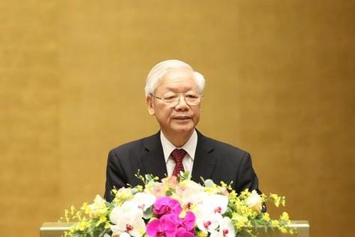 Tổng Bí thư Nguyễn Phú Trọng: Cán bộ, đảng viên phải suy nghĩ, hành động vì lợi ích chung, vì hạnh phúc của nhân dân