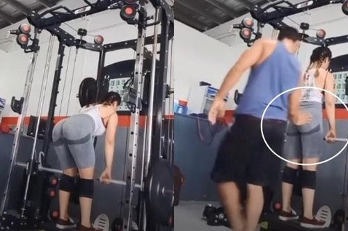 Bị sàm sỡ trong phòng tập, hotgirl tung chiêu 'hiếm' khiến HLV muối mặt