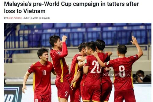 Báo nước ngoài: 'Thua Việt Nam, chiến dịch World Cup của Malaysia tan tành'