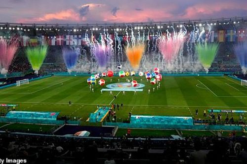 Lễ khai mạc đầy màu sắc và ấn tượng của Euro 2020