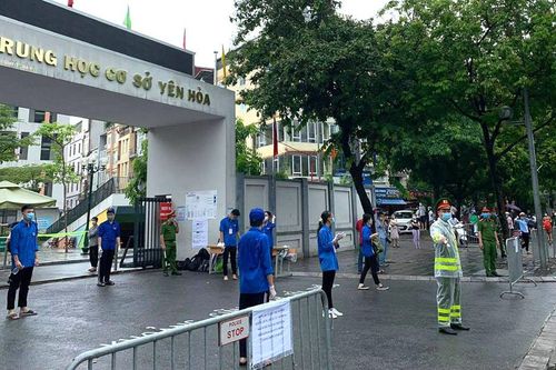 Bảo đảm an toàn phòng, chống dịch tại các điểm thi
