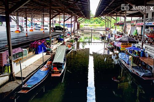 Khu chợ nổi Amphawa của Thái Lan trong đại dịch Covid-19