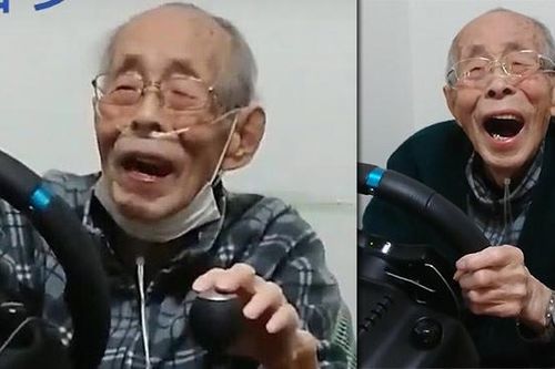 Cụ ông 93 tuổi trở thành 'tay đua cự phách' triệu người theo dõi