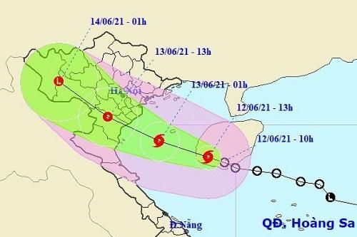 Bão số 2 đổ bộ vào đất liền: Nhiều tỉnh thành có mưa trên diện rộng
