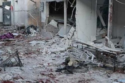 Bệnh viện Syria trúng pháo kích, 16 người chết