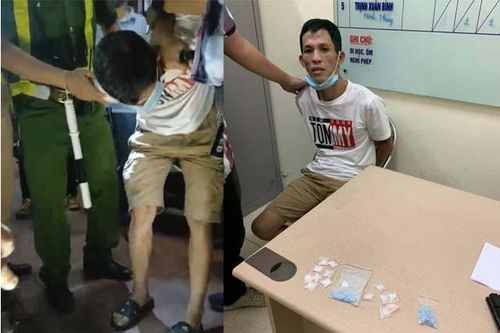 Hà Nội: Nam tài xế vứt túi ni lông nghi là ma túy khi gặp Cảnh sát 141 rồi bỏ chạy