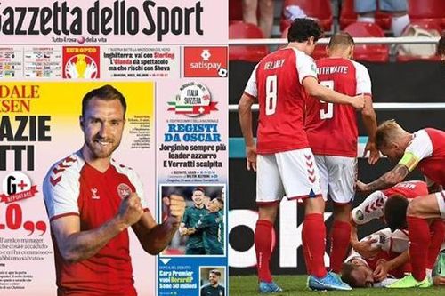 Eriksen gửi thông điệp đầu tiên sau biến cố 'ngừng tim' trên sân cỏ