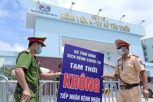 Dỡ bỏ phong tỏa tại Bệnh viện K cơ sở Tân Triều sau 36 ngày cách ly y tế chống COVID-19