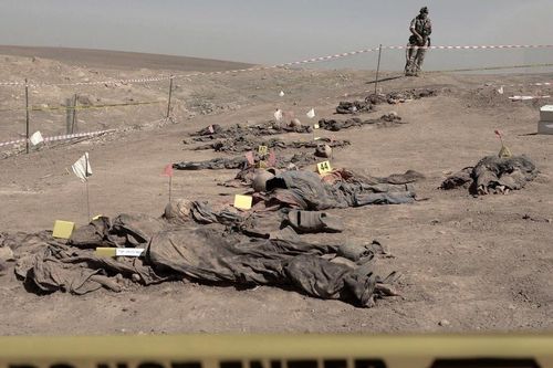Iraq khai quật hơn 100 thi thể tại các ngôi mộ tập thể gần Mosul