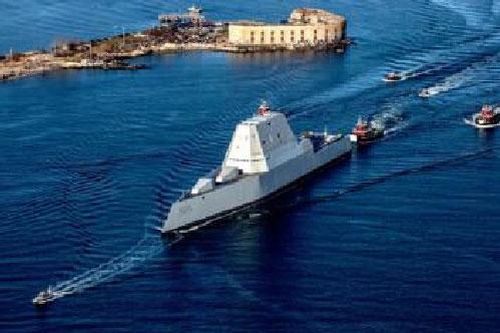 Mỹ rút tiền từ Zumwalt đóng tàu chặn đòn siêu thanh