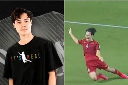 Chớp cơ hội 'làm giàu', Chủ tịch Văn Toàn giới thiệu mẫu áo hình cú ngã penalty khi anti công kích