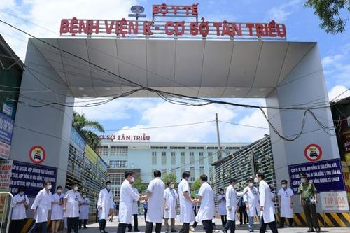 Trưa 14/6, Bệnh viện K Tân Triều chính thức dỡ phong tỏa