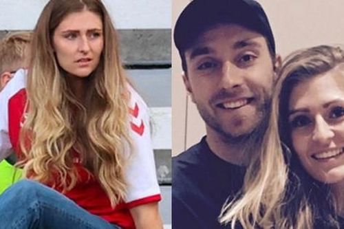 Người vợ xinh đẹp gắn bó 9 năm với Christian Eriksen - chàng tiền vệ đột quỵ trong Euro 2020 là ai?