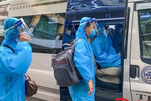 Hà Nội đón gần 300 công dân từ Bắc Giang trở về
