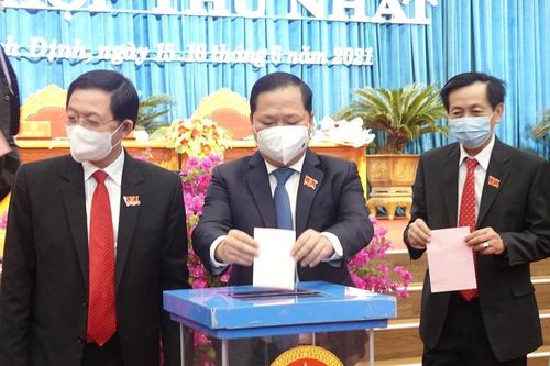 Bình Định bầu các chức danh Chủ tịch, Phó Chủ tịch HĐND, UBND tỉnh