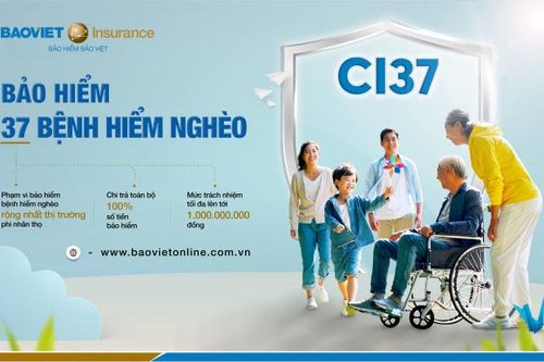 Bảo hiểm Bảo Việt triển khai Bảo hiểm 37 Bệnh hiểm nghèo (CI37)