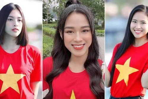 Dàn hoa - á hậu sục sôi trước 'giờ G', cùng dự đoán Việt Nam đại thắng trước UAE