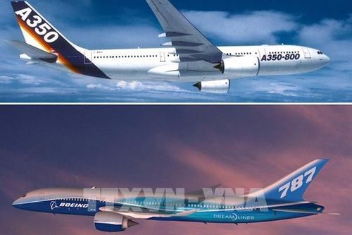 EU và Mỹ tiếp tục 'đình chiến' liên quan đến Airbus-Boeing thêm 5 năm