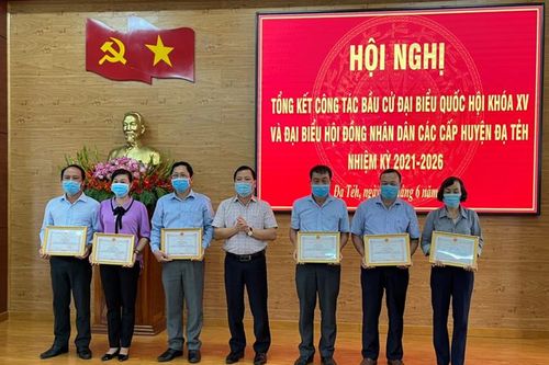 Đạ Tẻh tổng kết công tác bầu cử: Nhiều cách làm mới, hiệu quả