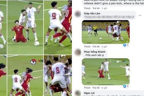 Netizen Việt 'tấn công' fanpage FIFA World Cup, yêu cầu xem xét lại cú ngã của Công Phượng
