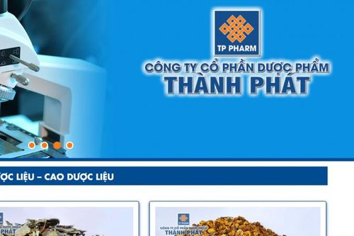 Xử phạt Công ty Cổ phần dược phẩm Thành Phát, buộc thu hồi sản phẩm vi phạm