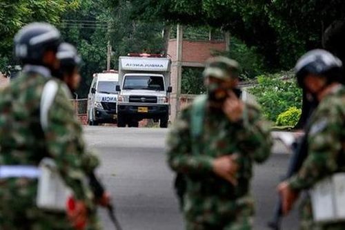 Nổ bom xe tại căn cứ quân sự ở Colombia, 36 người bị thương
