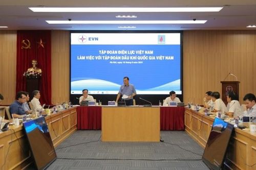 Thúc đẩy triển khai các dự án hợp tác giữa Petrovietnam và EVN