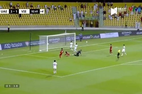 Video Minh Vương ghi bàn phút 93 khiến UAE hú vía