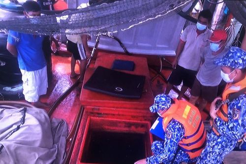 Liên tiếp bắt giữ tàu vận chuyển dầu DO không rõ nguồn gốc ở vùng biển Tây Nam